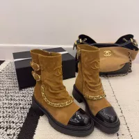 Cheap Chanel Boots For Women #1382310 Replica Wholesale [$145.00 USD] [ITEM#1382310] on Replica Chanel Boots