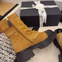 Cheap Chanel Boots For Women #1382310 Replica Wholesale [$145.00 USD] [ITEM#1382310] on Replica Chanel Boots