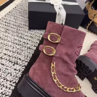 Cheap Chanel Boots For Women #1382311 Replica Wholesale [$145.00 USD] [ITEM#1382311] on Replica Chanel Boots