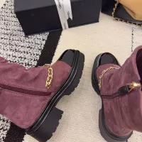 Cheap Chanel Boots For Women #1382311 Replica Wholesale [$145.00 USD] [ITEM#1382311] on Replica Chanel Boots
