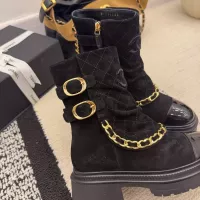 Cheap Chanel Boots For Women #1382312 Replica Wholesale [$145.00 USD] [ITEM#1382312] on Replica Chanel Boots