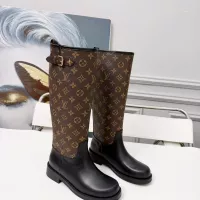 Cheap Louis Vuitton Boots For Women #1382323 Replica Wholesale [$132.00 USD] [ITEM#1382323] on Replica Louis Vuitton Boots