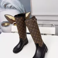 Cheap Louis Vuitton Boots For Women #1382323 Replica Wholesale [$132.00 USD] [ITEM#1382323] on Replica Louis Vuitton Boots