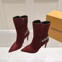 Cheap Louis Vuitton Boots For Women #1382326 Replica Wholesale [$140.00 USD] [ITEM#1382326] on Replica Louis Vuitton Boots