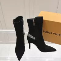 Cheap Louis Vuitton Boots For Women #1382327 Replica Wholesale [$140.00 USD] [ITEM#1382327] on Replica Louis Vuitton Boots
