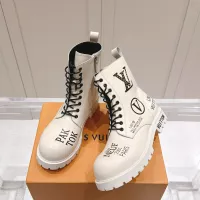 Cheap Louis Vuitton Boots For Women #1382353 Replica Wholesale [$158.00 USD] [ITEM#1382353] on Replica Louis Vuitton Boots