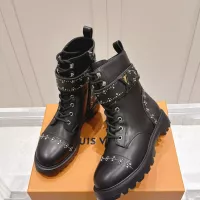 Cheap Louis Vuitton Boots For Women #1382364 Replica Wholesale [$170.00 USD] [ITEM#1382364] on Replica Louis Vuitton Boots