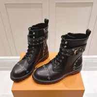 Cheap Louis Vuitton Boots For Women #1382364 Replica Wholesale [$170.00 USD] [ITEM#1382364] on Replica Louis Vuitton Boots