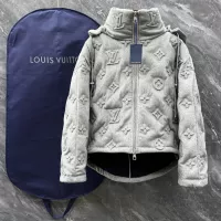 Cheap Louis Vuitton LV Down Feather Coat Long Sleeved For Unisex #1382460 Replica Wholesale [$247.93 USD] [ITEM#1382460] on Replica Louis Vuitton LV Down Feather Coat