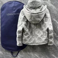 Cheap Louis Vuitton LV Down Feather Coat Long Sleeved For Unisex #1382460 Replica Wholesale [$247.93 USD] [ITEM#1382460] on Replica Louis Vuitton LV Down Feather Coat