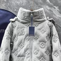 Cheap Louis Vuitton LV Down Feather Coat Long Sleeved For Unisex #1382460 Replica Wholesale [$247.93 USD] [ITEM#1382460] on Replica Louis Vuitton LV Down Feather Coat