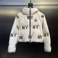 Cheap New York Yankees Down Feather Coat Long Sleeved For Women #1382464 Replica Wholesale [$160.00 USD] [ITEM#1382464] on Replica New York Yankees Down Feather Coat