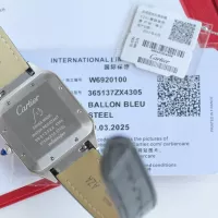 Cheap Cartier AAA Quality Watches #1382504 Replica Wholesale [$274.38 USD] [ITEM#1382504] on Replica Cartier AAA Quality Watches