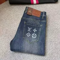 Cheap Louis Vuitton LV Jeans For Men #1382851 Replica Wholesale [$68.00 USD] [ITEM#1382851] on Replica Louis Vuitton LV Jeans