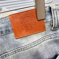 Cheap Chrome Hearts Jeans For Men #1382870 Replica Wholesale [$68.00 USD] [ITEM#1382870] on Replica Chrome Hearts Jeans