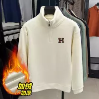 Cheap Hermes Hoodies Long Sleeved For Men #1383008 Replica Wholesale [$64.00 USD] [ITEM#1383008] on Replica Hermes Hoodies