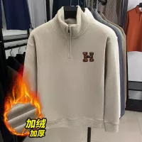 Cheap Hermes Hoodies Long Sleeved For Men #1383009 Replica Wholesale [$64.00 USD] [ITEM#1383009] on Replica Hermes Hoodies