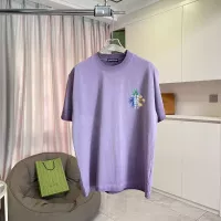 Cheap Chrome Hearts T-Shirts Short Sleeved For Unisex #1383383 Replica Wholesale [$45.00 USD] [ITEM#1383383] on Replica Chrome Hearts T-Shirts