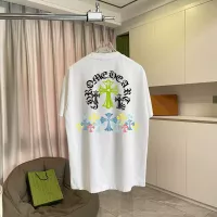 Cheap Chrome Hearts T-Shirts Short Sleeved For Unisex #1383386 Replica Wholesale [$45.00 USD] [ITEM#1383386] on Replica Chrome Hearts T-Shirts