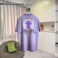 Cheap Chrome Hearts T-Shirts Short Sleeved For Unisex #1383387 Replica Wholesale [$45.00 USD] [ITEM#1383387] on Replica Chrome Hearts T-Shirts