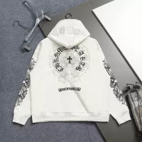 Cheap Chrome Hearts Hoodies Long Sleeved For Unisex #1383414 Replica Wholesale [$80.00 USD] [ITEM#1383414] on Replica Chrome Hearts Hoodies