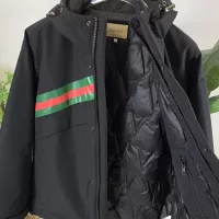 Cheap Gucci Down Feather Coat Long Sleeved For Men #1383487 Replica Wholesale [$210.00 USD] [ITEM#1383487] on Replica Gucci Down Feather Coat