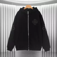 Cheap Chrome Hearts Hoodies Long Sleeved For Unisex #1383538 Replica Wholesale [$92.00 USD] [ITEM#1383538] on Replica Chrome Hearts Hoodies