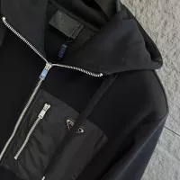 Cheap Prada Hoodies Long Sleeved For Men #1383564 Replica Wholesale [$92.00 USD] [ITEM#1383564] on Replica Prada Hoodies