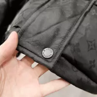 Cheap Louis Vuitton LV Down Feather Coat Long Sleeved For Men #1383576 Replica Wholesale [$125.00 USD] [ITEM#1383576] on Replica Louis Vuitton LV Down Feather Coat