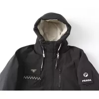 Cheap Prada Down Feather Coat Long Sleeved For Men #1383581 Replica Wholesale [$185.00 USD] [ITEM#1383581] on Replica Prada Down Feather Coat