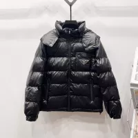 Cheap Prada Down Feather Coat Long Sleeved For Men #1383583 Replica Wholesale [$150.00 USD] [ITEM#1383583] on Replica Prada Down Feather Coat