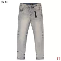 Cheap Amiri Jeans For Men #1383618 Replica Wholesale [$56.00 USD] [ITEM#1383618] on Replica Amiri Jeans