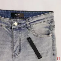 Cheap Amiri Jeans For Men #1383618 Replica Wholesale [$56.00 USD] [ITEM#1383618] on Replica Amiri Jeans