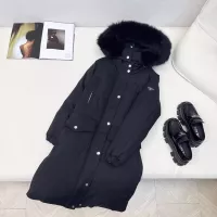 Cheap Prada Down Feather Coat Long Sleeved For Women #1383809 Replica Wholesale [$257.85 USD] [ITEM#1383809] on Replica Prada Down Feather Coat