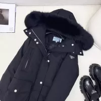 Cheap Prada Down Feather Coat Long Sleeved For Women #1383809 Replica Wholesale [$257.85 USD] [ITEM#1383809] on Replica Prada Down Feather Coat