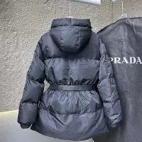 Cheap Prada Down Feather Coat Long Sleeved For Women #1383810 Replica Wholesale [$182.00 USD] [ITEM#1383810] on Replica Prada Down Feather Coat