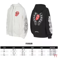 Cheap Chrome Hearts Hoodies Long Sleeved For Unisex #1384088 Replica Wholesale [$56.00 USD] [ITEM#1384088] on Replica Chrome Hearts Hoodies
