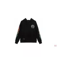 Cheap Chrome Hearts Hoodies Long Sleeved For Unisex #1384106 Replica Wholesale [$48.00 USD] [ITEM#1384106] on Replica Chrome Hearts Hoodies