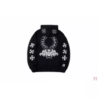 Cheap Chrome Hearts Hoodies Long Sleeved For Unisex #1384117 Replica Wholesale [$48.00 USD] [ITEM#1384117] on Replica Chrome Hearts Hoodies
