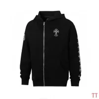 Cheap Chrome Hearts Hoodies Long Sleeved For Unisex #1384126 Replica Wholesale [$56.00 USD] [ITEM#1384126] on Replica Chrome Hearts Hoodies