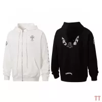 Cheap Chrome Hearts Hoodies Long Sleeved For Unisex #1384126 Replica Wholesale [$56.00 USD] [ITEM#1384126] on Replica Chrome Hearts Hoodies
