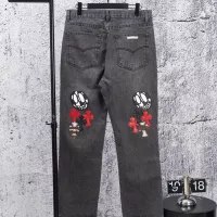 Cheap Chrome Hearts Jeans For Men #1384174 Replica Wholesale [$68.00 USD] [ITEM#1384174] on Replica Chrome Hearts Jeans