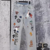 Cheap Chrome Hearts Jeans For Men #1384176 Replica Wholesale [$64.00 USD] [ITEM#1384176] on Replica Chrome Hearts Jeans