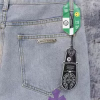 Cheap Chrome Hearts Jeans For Men #1384176 Replica Wholesale [$64.00 USD] [ITEM#1384176] on Replica Chrome Hearts Jeans