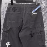 Cheap Chrome Hearts Jeans For Men #1384177 Replica Wholesale [$68.00 USD] [ITEM#1384177] on Replica Chrome Hearts Jeans