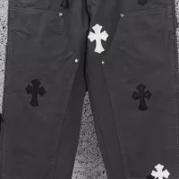 Cheap Chrome Hearts Jeans For Men #1384177 Replica Wholesale [$68.00 USD] [ITEM#1384177] on Replica Chrome Hearts Jeans