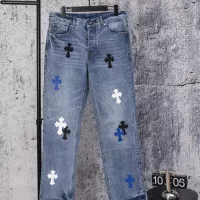 Cheap Chrome Hearts Jeans For Men #1384179 Replica Wholesale [$60.00 USD] [ITEM#1384179] on Replica Chrome Hearts Jeans