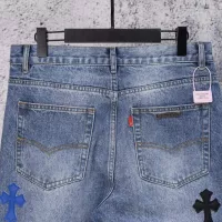 Cheap Chrome Hearts Jeans For Men #1384179 Replica Wholesale [$60.00 USD] [ITEM#1384179] on Replica Chrome Hearts Jeans