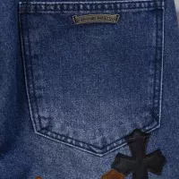 Cheap Chrome Hearts Jeans For Men #1384180 Replica Wholesale [$64.00 USD] [ITEM#1384180] on Replica Chrome Hearts Jeans