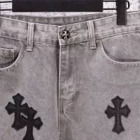 Cheap Chrome Hearts Jeans For Men #1384194 Replica Wholesale [$56.00 USD] [ITEM#1384194] on Replica Chrome Hearts Jeans